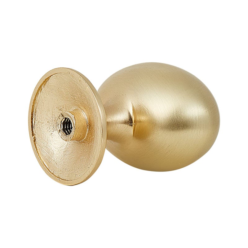 HARPOON Cabinet Hardware Knobs Round Furniture Mushroom Knob - 1.4 Inch 10 Pack Brushed Gold - Image 2